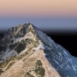 3D цифров модел на връх Тодорка в Пирин