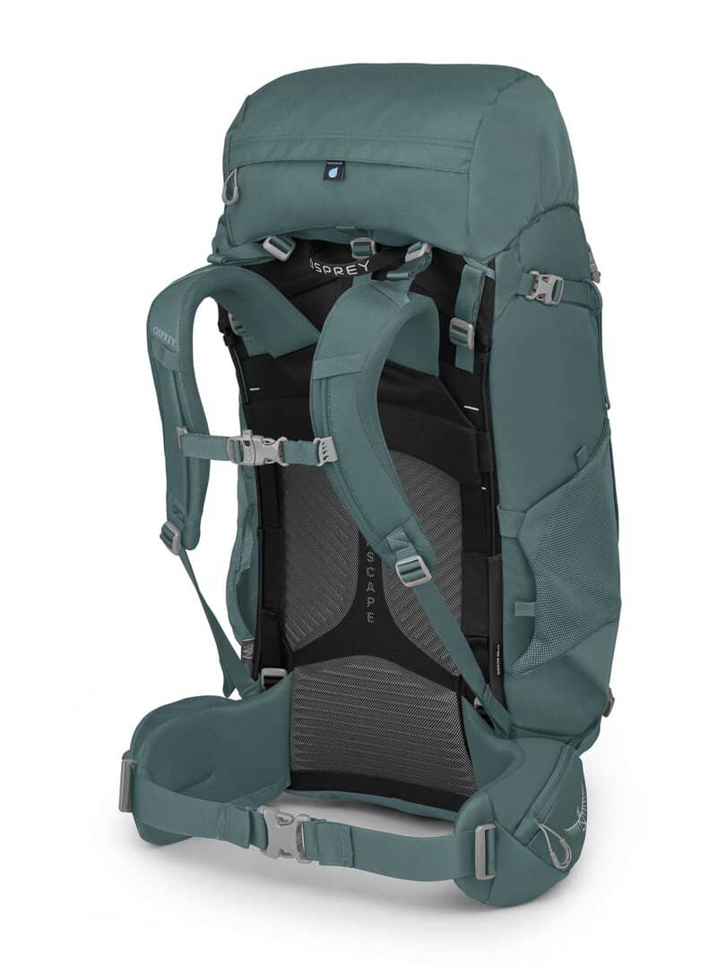 Раница Osprey с ergonomic дизайн и множество отделения за съхранение.