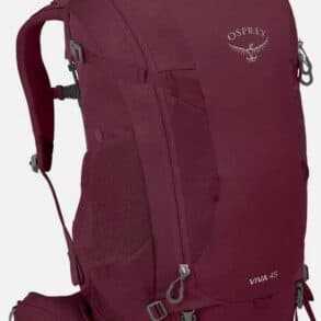 Обемна туристическа раница Osprey VIVA 45 за къмпинг и туризъм.