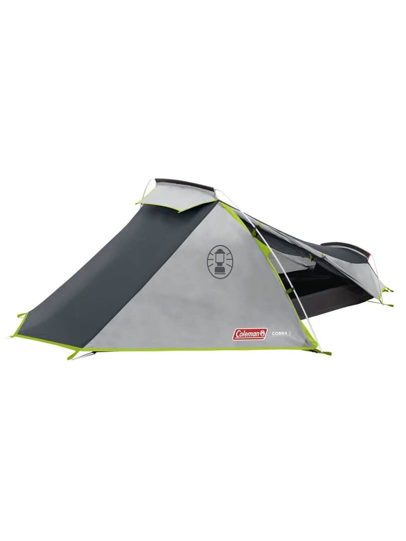 Тент за къмпинг Coleman Coastline 4 Plus, устойчив на вятър и дъжд, подходящ за семейни къмпинг прик.