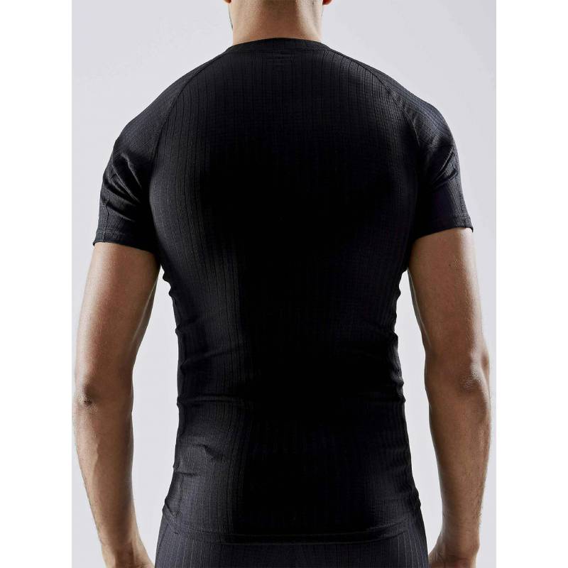 Мъжка спортна тениска Varrio Sport, черна, за тренировки и спорт.