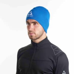Мъжка спортна шапка Varrio Sport, син цвят, за активен спорт и тренировки.