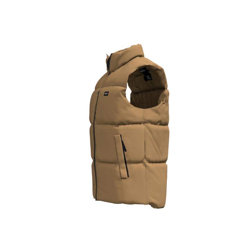 Топло зимно яке за спорт и outdoor активности, бежов цвят.