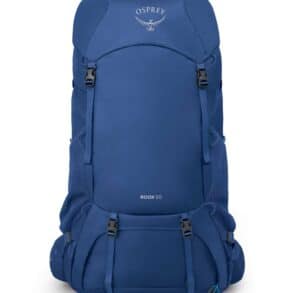 Висококачествена туристическа раница Osprey Rook 65 за пътувания и приключения.