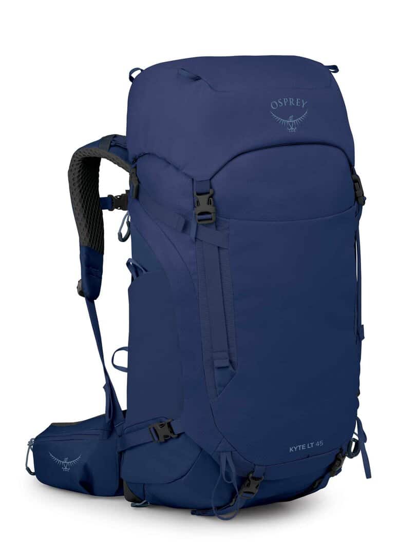 Висококачествена туристическа раница Osprey Kyte LT 45 за планински преходи.