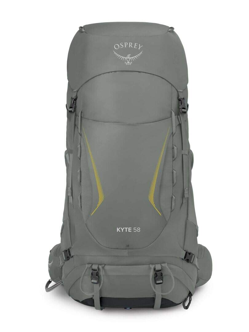 Раница Osprey Kyte 58 за планински туризъм и къмпинг. Високо качество и комфорт за дълги преходи.