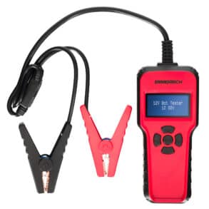 Тестер за батерии с щипки за проверка на 12V акумулатори.