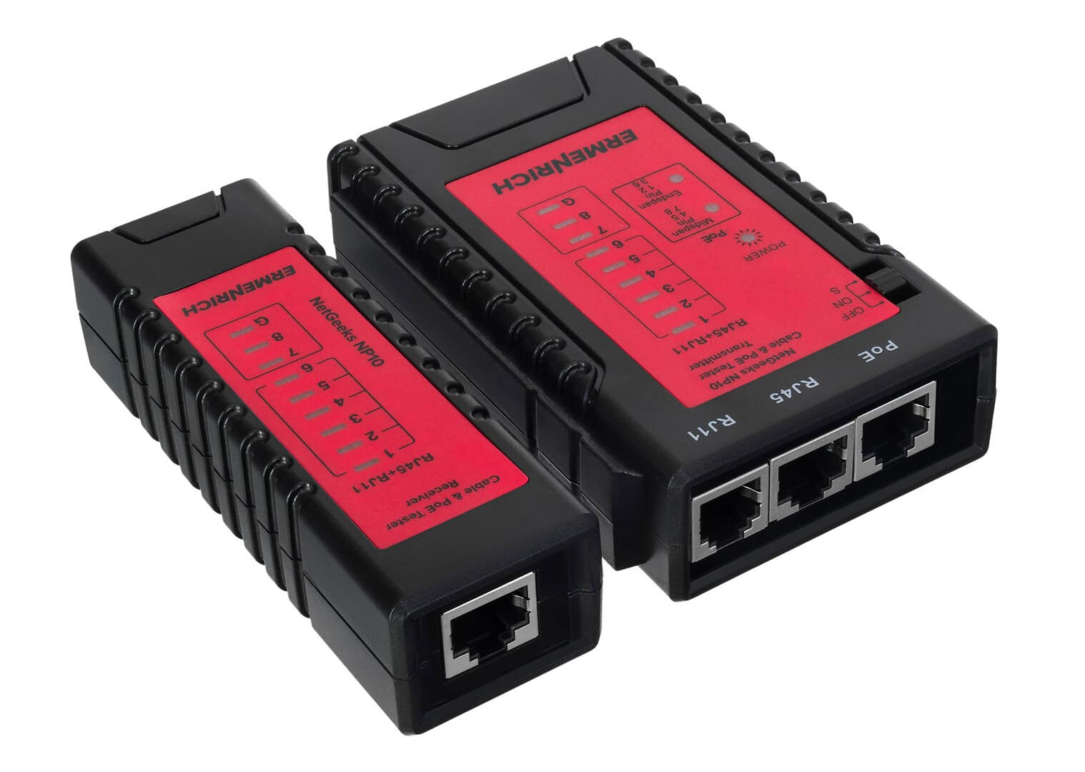 Ethernet тестер за мрежи за бърза диагностика и свързаност.