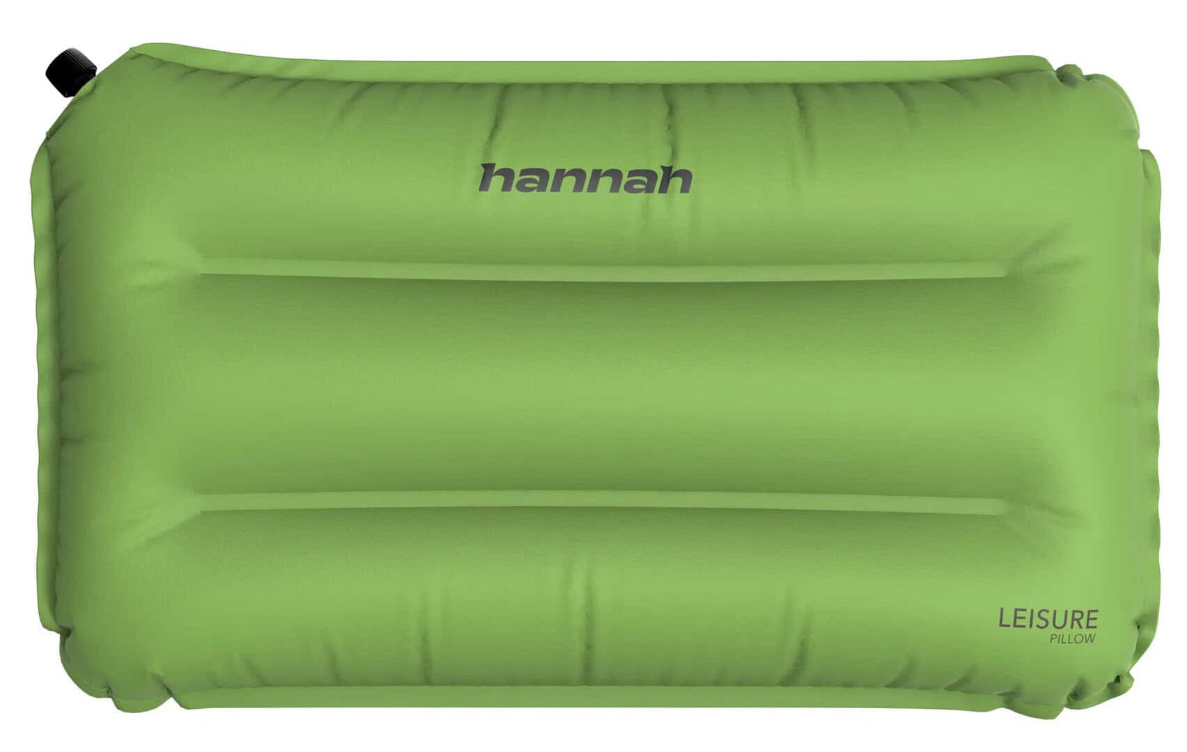 Зелена надуваема възглавница Hannah Camping Pillow Parrot Green.