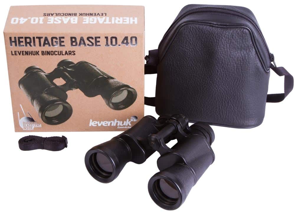 Бинокъл Heritage Base 10.40 Levenhuk за спорт и туризъм.