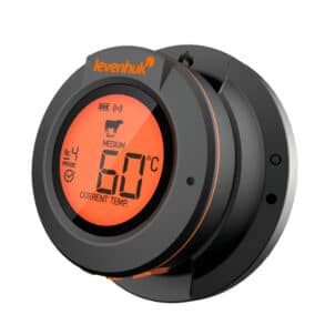 Умен термометър за месо Levenhuk с дисплей и Bluetooth връзка.
