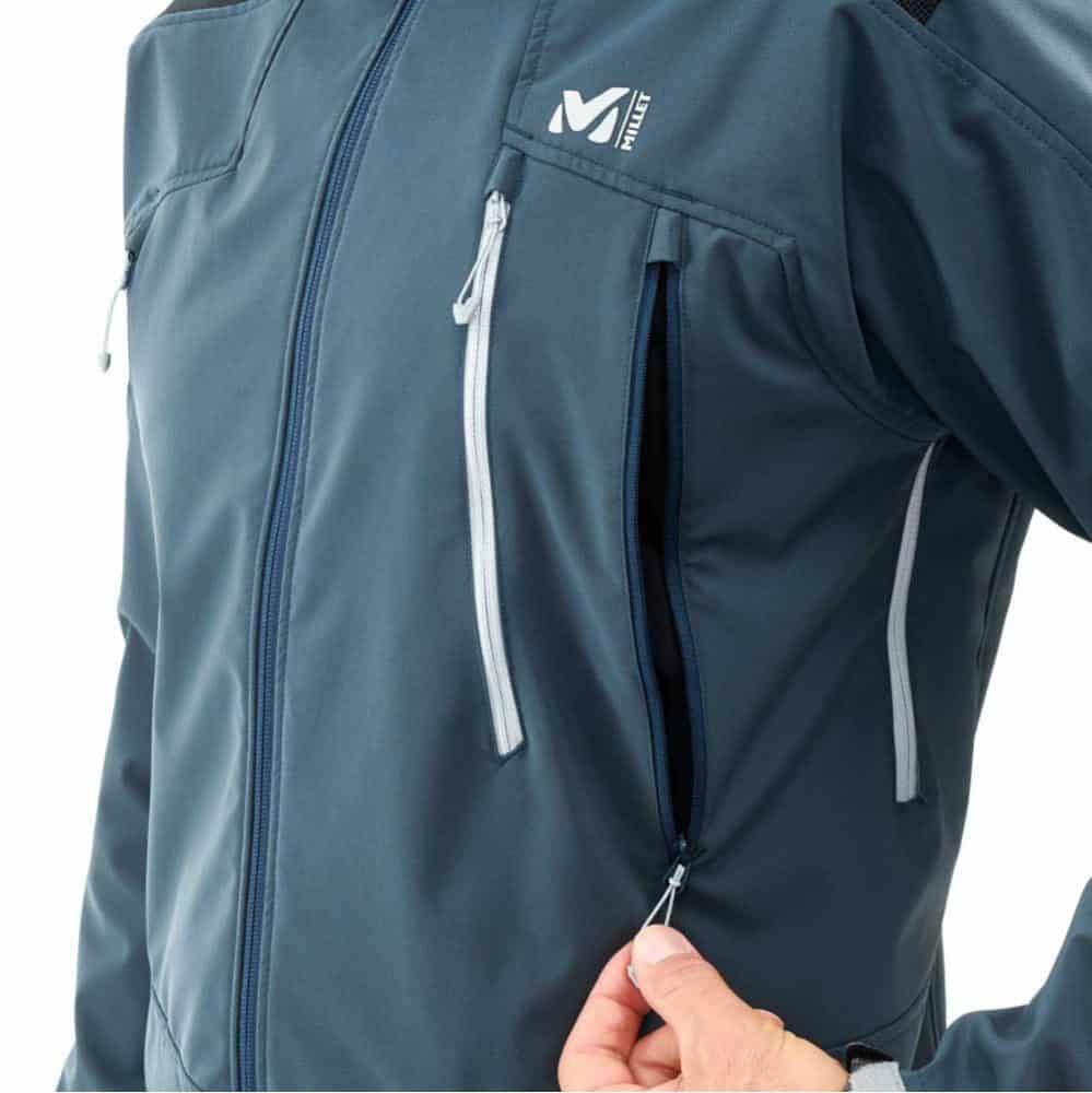Спортно яке с ципове и джобове, подходящо за тренировки и outdoor активности.