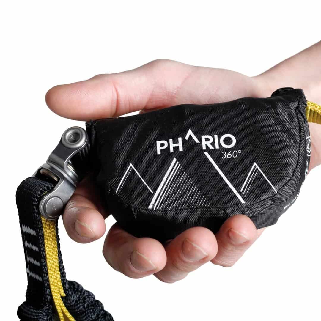 Въртяща се камера за екшън снимки Phario 360, компактна и лека.