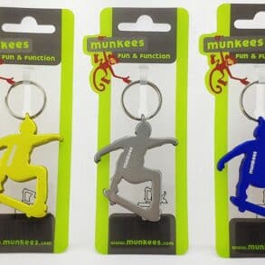 Ключодържател Munkees с фигура на човек, подходящ за фенов.