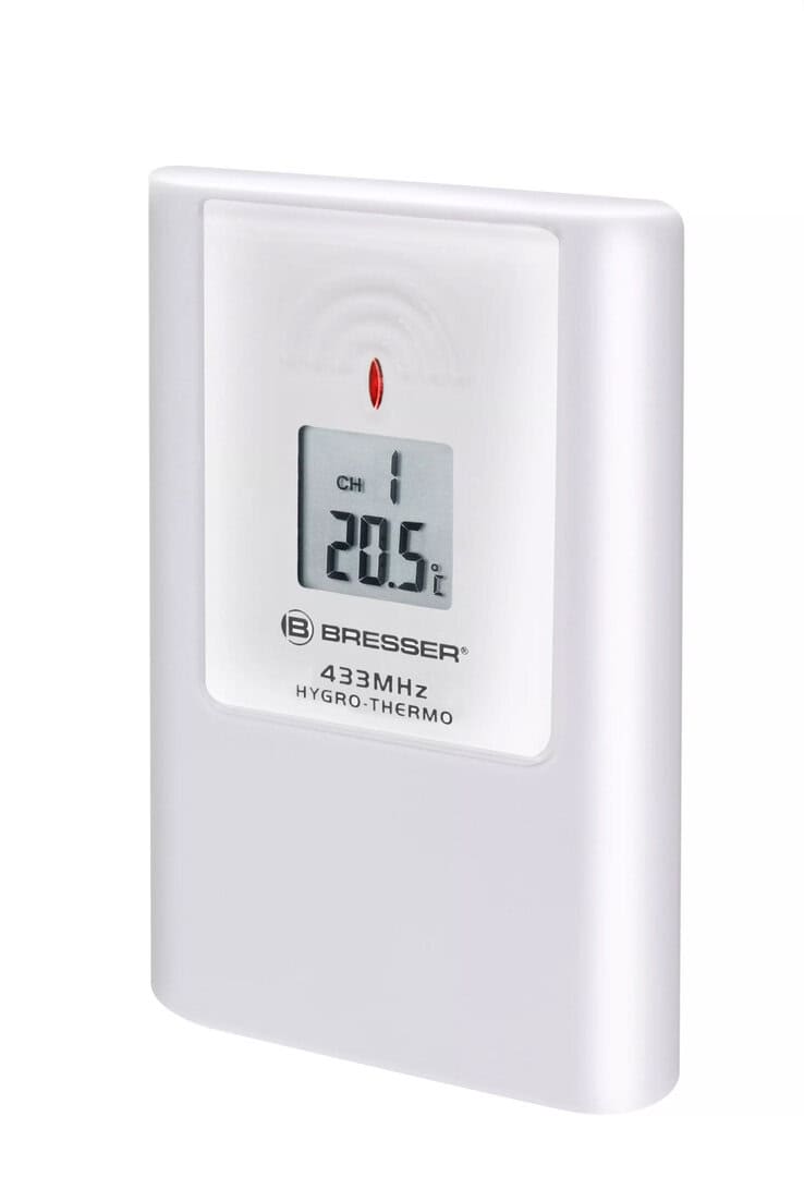 Безжичен термометър Bresser Hygro-Thermo с дисплей и Wi-Fi връзка.