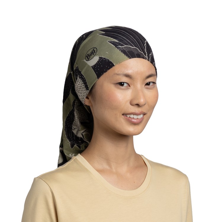 Кърпа за глава Бъф BUFF Coolnet UV+ Rub Chomp Khaki - Image 3