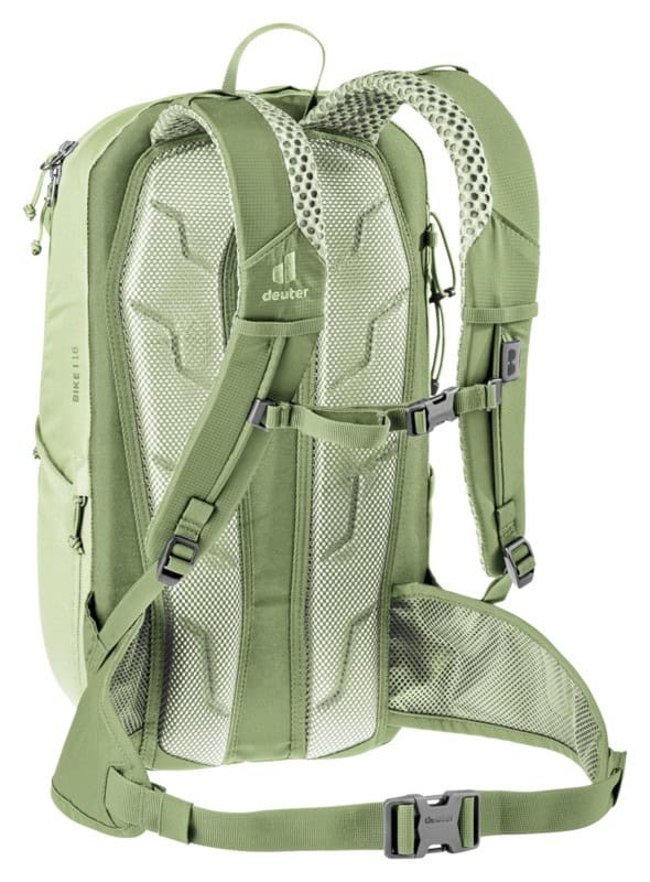 Раница за спорт и туризъм, зелена, Deuter, с комфортни през.