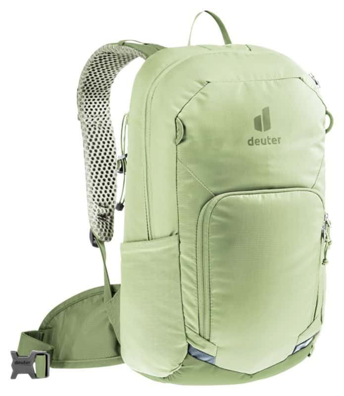 Лека зелена раница Deuter за спорт и пътуване, подходяща з.