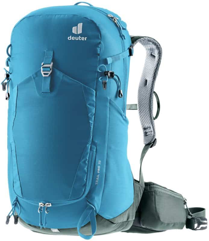 Раница Deuter Trail Pro за планински туризъм и спорт.