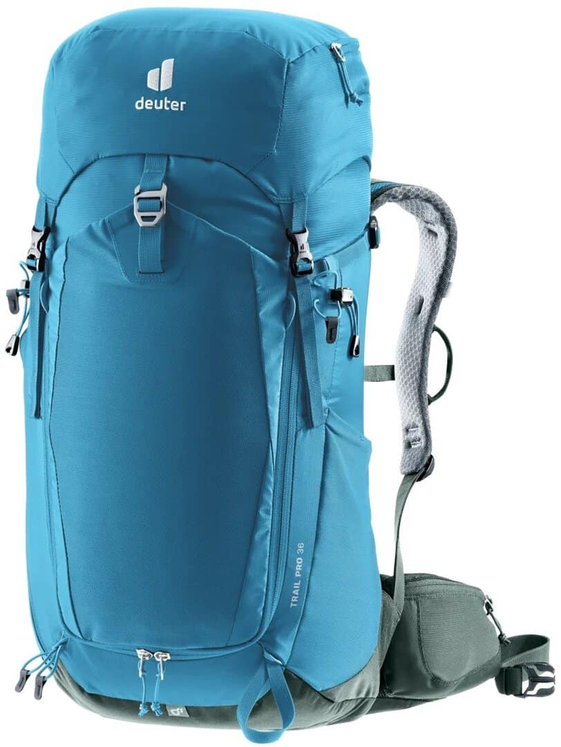 Светлосиня туристическа раница Deuter Trail за планински пр.