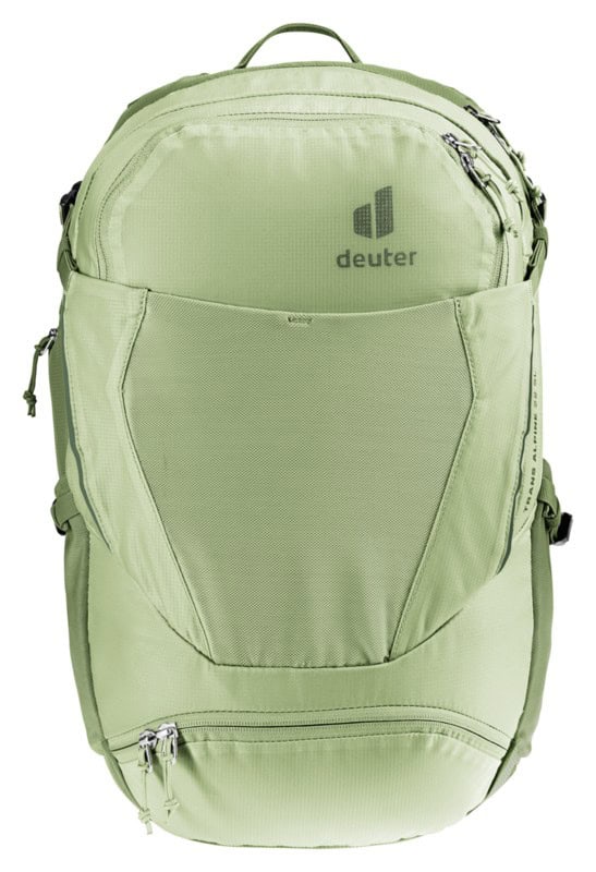 Лека зелена раница Deuter за спорт и пътуване, подходяща з.