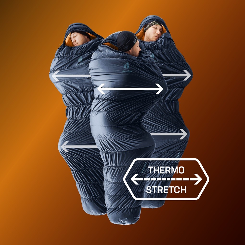 Спален чувал Deuter Exosphere 0 EL Zip Left - Image 6