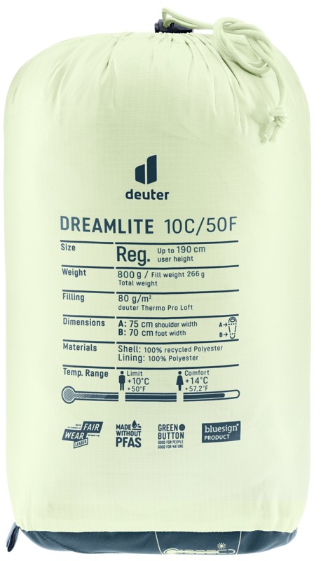 Спален чувал Deuter Dreamlite 10C - Image 2