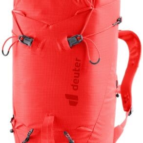 Раница Deuter за активен спорт и приключения на открито.