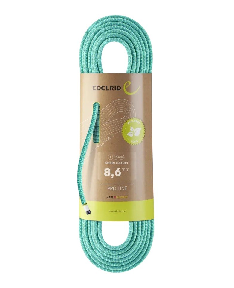 Въже на метър Edelrid Siskin Eco Dry 8.6 mm, 100 m