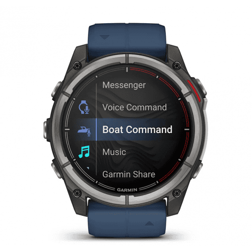 Гаджет Garmin с функции за лодка и комуникации.