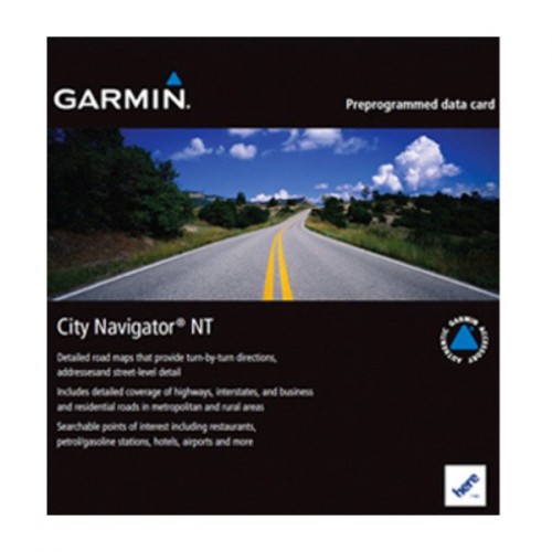 City Navigator® Южна Азия NTU