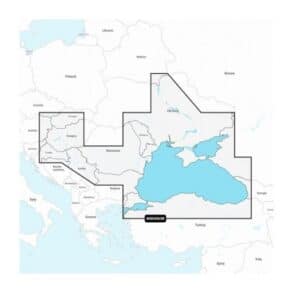 Карта на Украйна с маркирана област, свързана с Варна и.