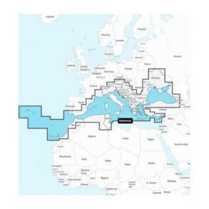 Карта на Европа и Близкия Изток с маркирано местополож.