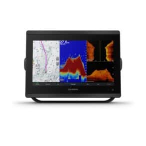 Мултифункционален GPS дисплей за морска навигация.