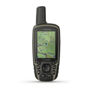 GPS навигатор Garmin с карта и навигационни функции.
