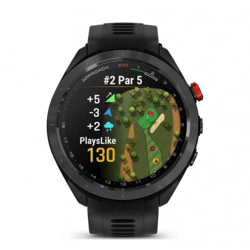 Смарт часовник за голф с GPS, мониторинг на играта и стил.