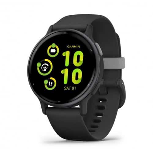 Смарт часовник Garmin за спорт и фитнес с цветен дисплей.
