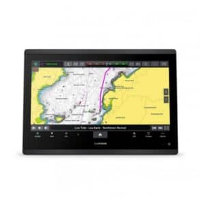 GPS навигационен дисплей за морски пътувания и риболов.