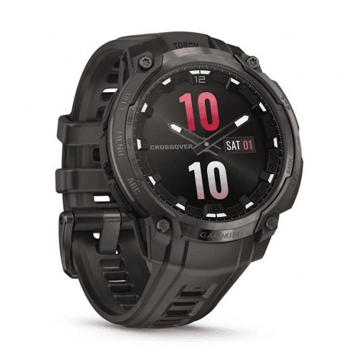 Мъжки спортен смарт часовник Garmin Crossover с голям дисплей.