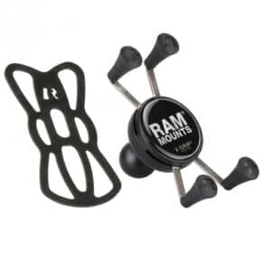 Държач за телефон за велосипед RAM Mounts, здрав и надежден.
