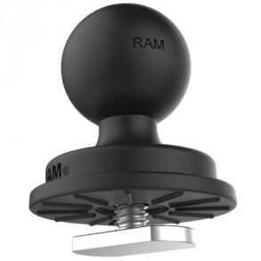RAM® Track Ball™ с T-болт за стабилно закрепване и гъвкав монтаж.