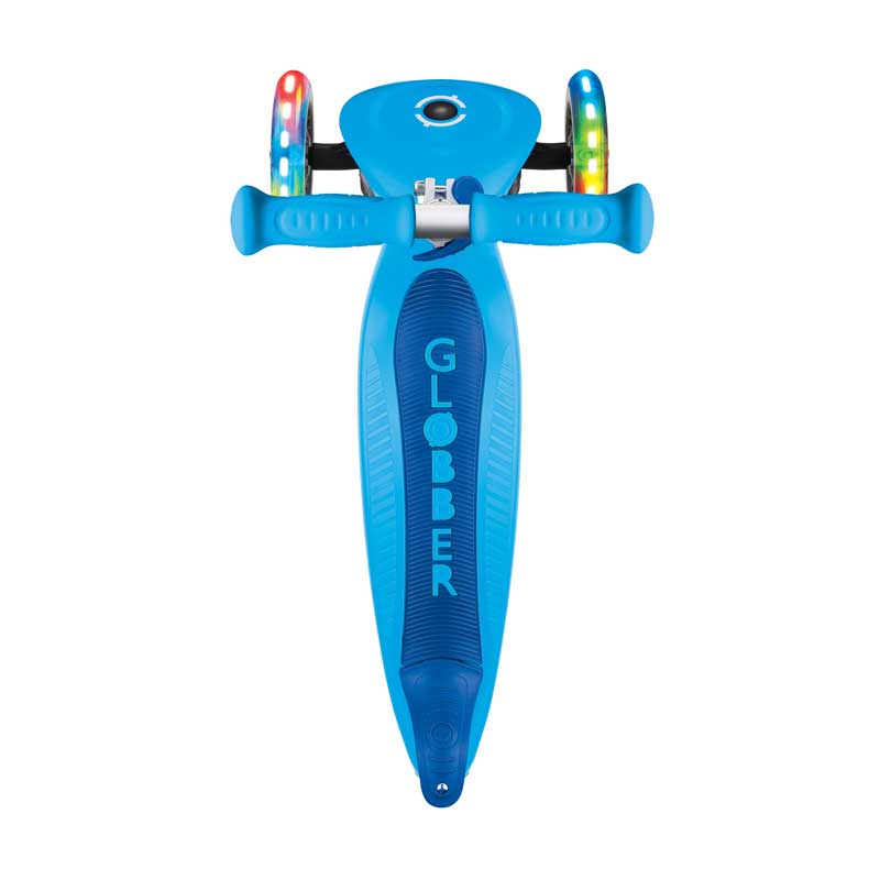 Сгъваема тротинетка GLOBBER PRIMO FOLDABLE LIGHTS - небесно синя - Image 6