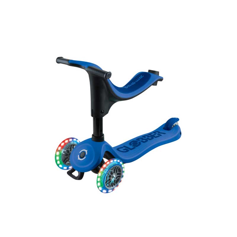 Тротинетка 4 в 1 GLOBBER GO UP SPORTY LIGHTS 360° - синя - Image 5