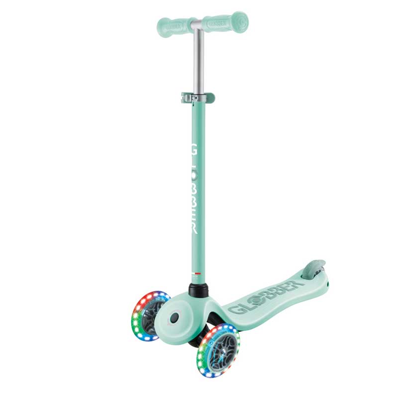 Тротинетка 4 в 1 GLOBBER GO UP SPORTY LIGHTS 360° - ментова - Image 4