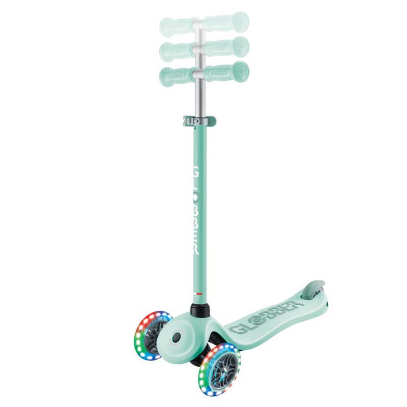 Тротинетка 4 в 1 GLOBBER GO UP SPORTY LIGHTS 360° - ментова - Image 3