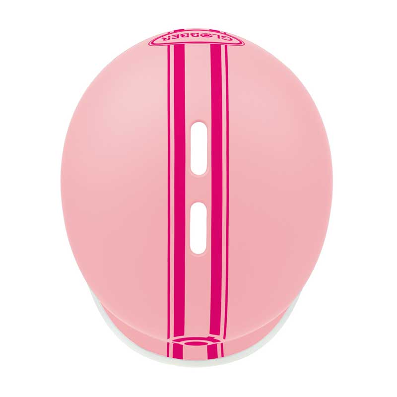 Детска светеща каска Globber Master XS/S (47-51см), пастелно розова - Image 2