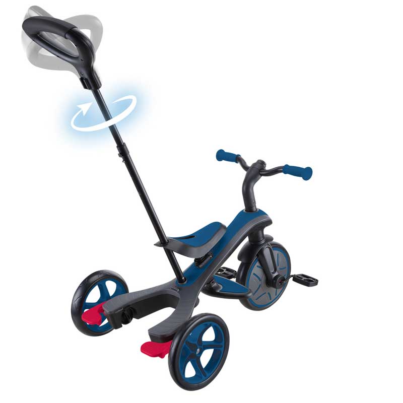 Триколка 4 в 1 GLOBBER EXPLORER TRIKE със сенник в кралско син цвят - Image 6