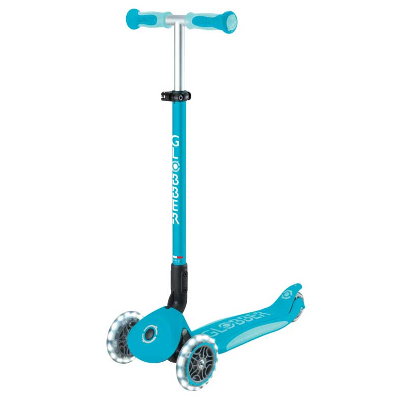 Тротинетка 5 в 1 GLOBBER GO UP DELUXE LIGHTS 360° - аква - Image 3