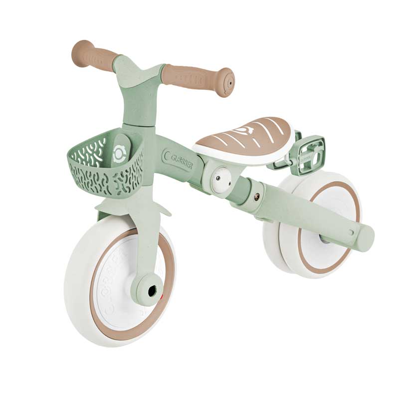 Триколка с родителски контрол 3 в 1 GLOBBER LEARNING TRIKE PLUS ECOLOGIC, мента - Image 9