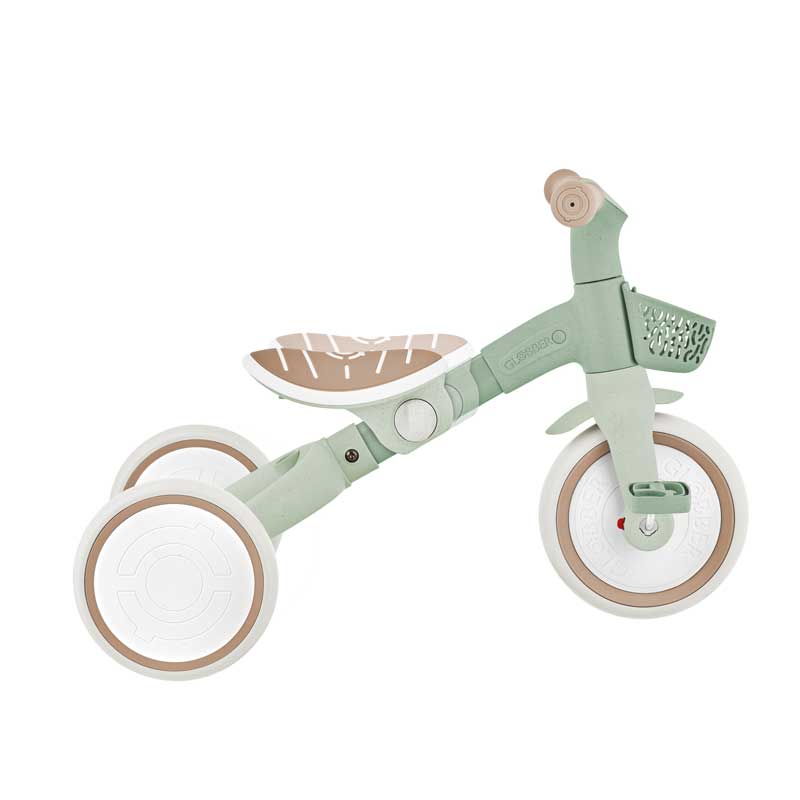 Триколка с родителски контрол 3 в 1 GLOBBER LEARNING TRIKE PLUS ECOLOGIC, мента - Image 6